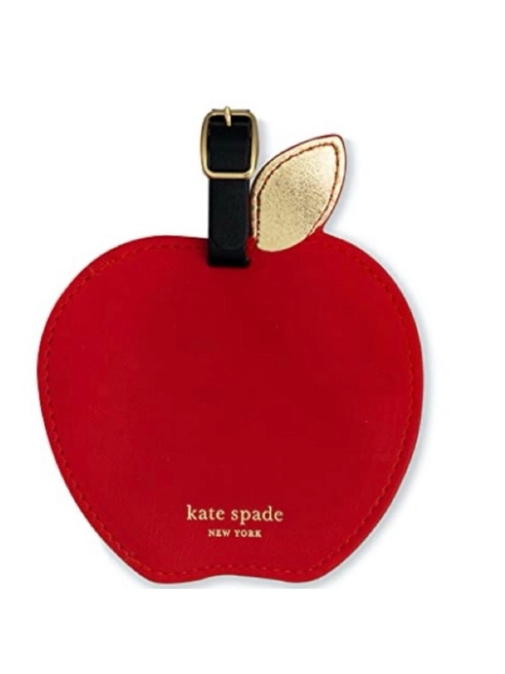 kate spade Red Apple Luggage Tag NWT